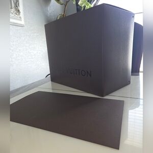 Authentic Louis Vuitton Rich Brown Storage Box